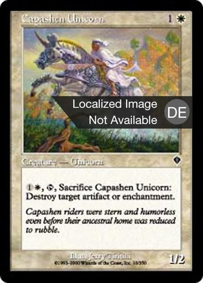 Capashen Unicorn (Invasion #10)