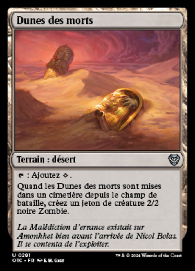 Dunes of the Dead (Outlaws of Thunder Junction Commander #291)