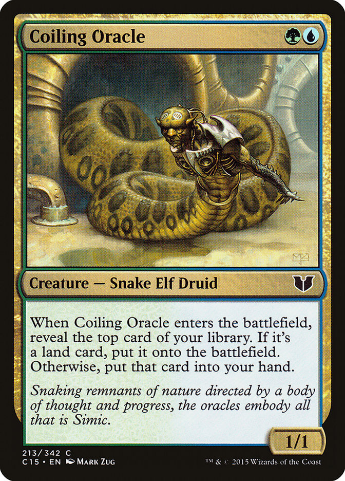 Coiling Oracle (Commander 2015 #213)