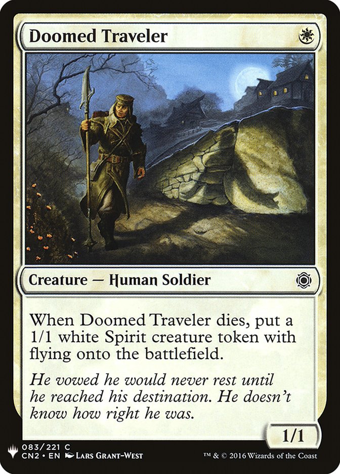 Doomed Traveler (The List #CN2-83)