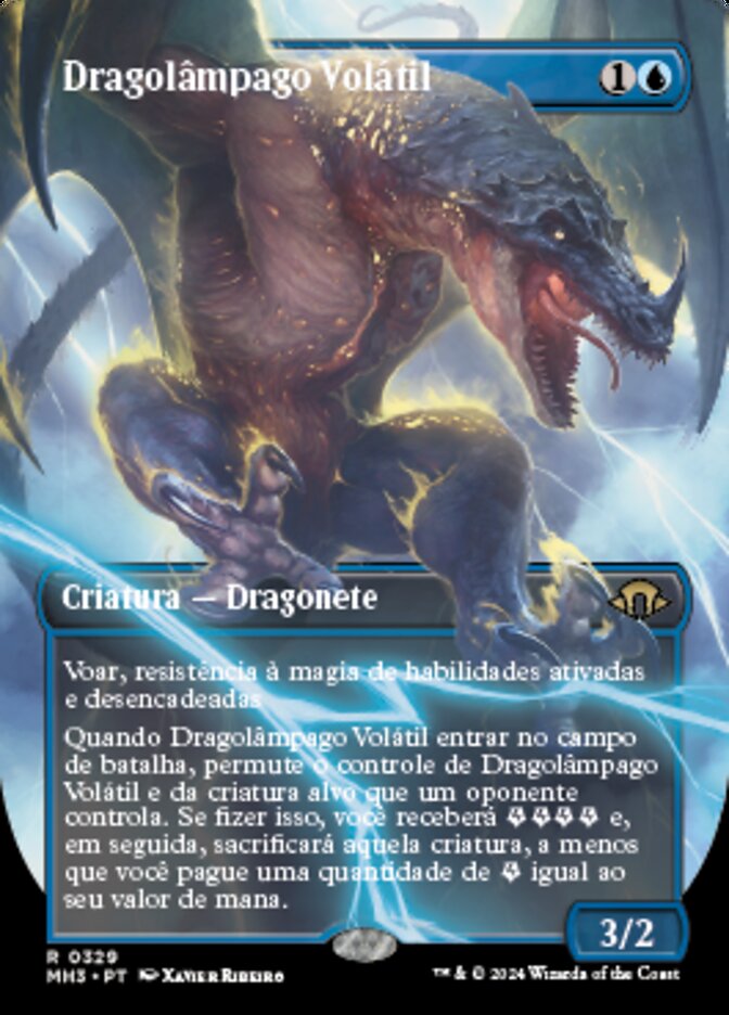 Volatile Stormdrake (Modern Horizons 3 #329)