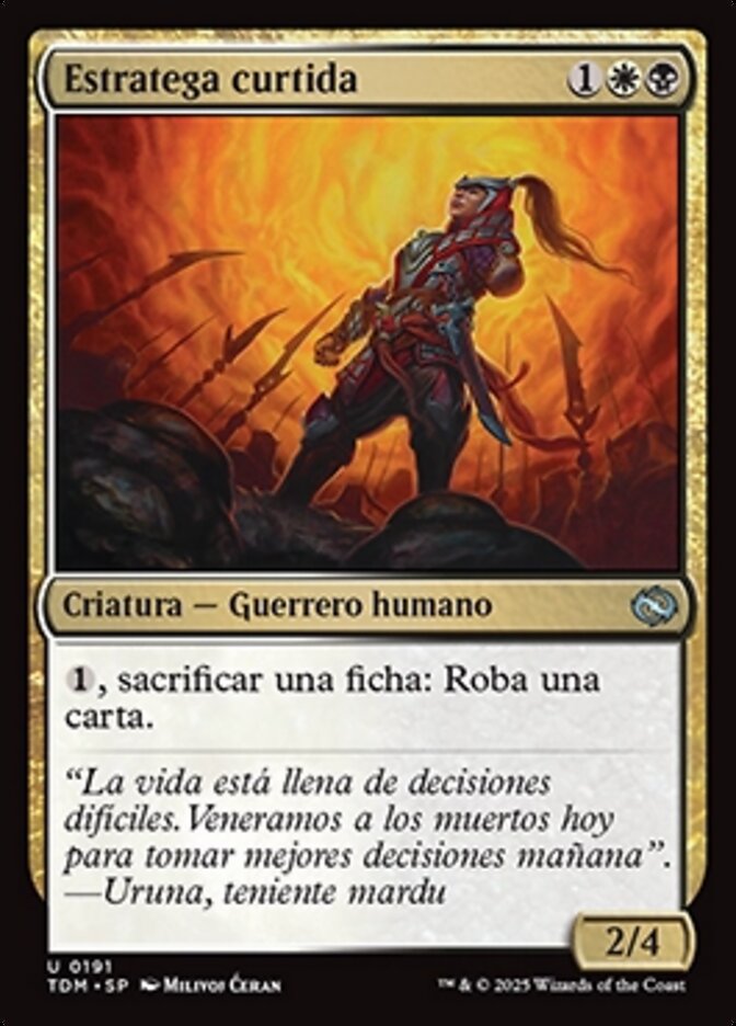 Estratega curtida