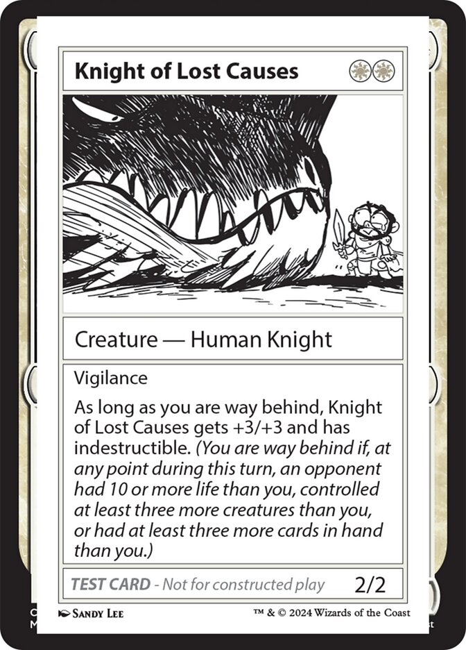 Knight of Lost Causes (Mystery Booster 2 #282)