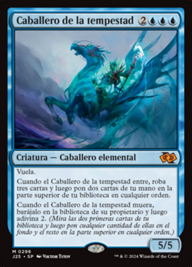 Caballero de la tempestad