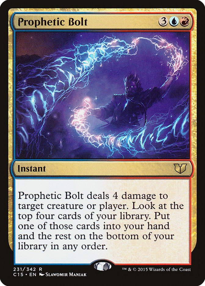 Prophetic Bolt (Commander 2015 #231)