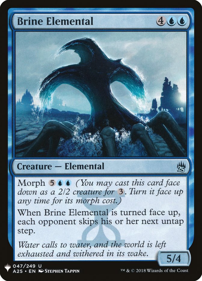 Brine Elemental (The List #A25-47)