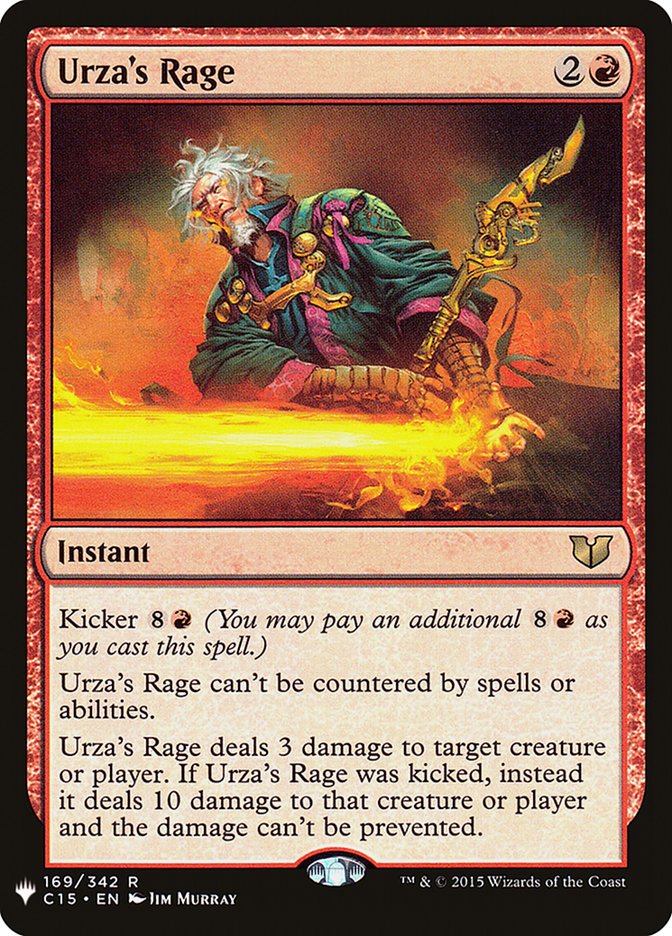 Urza's Rage (The List #C15-169)