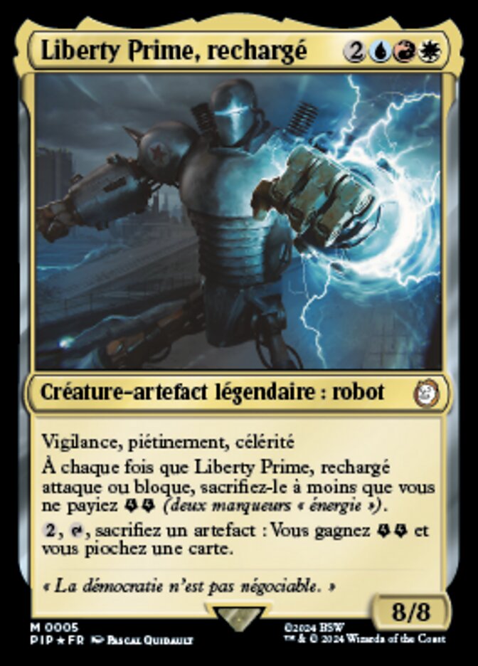 Liberty Prime, rechargé