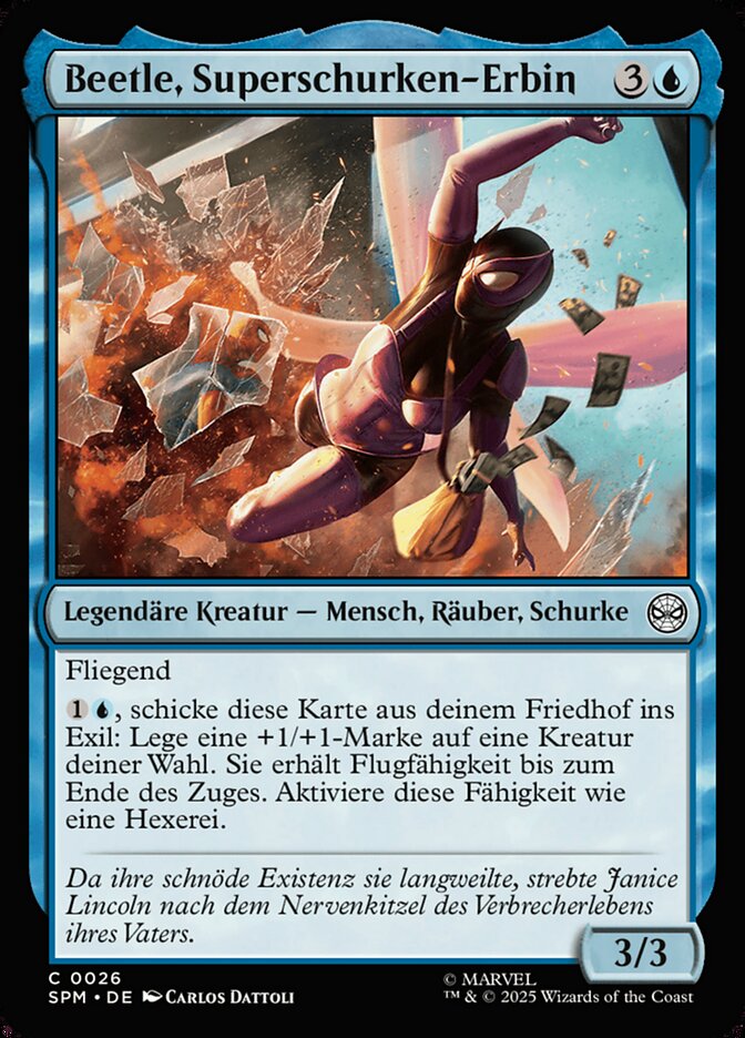 Beetle, Superschurken-Erbin
