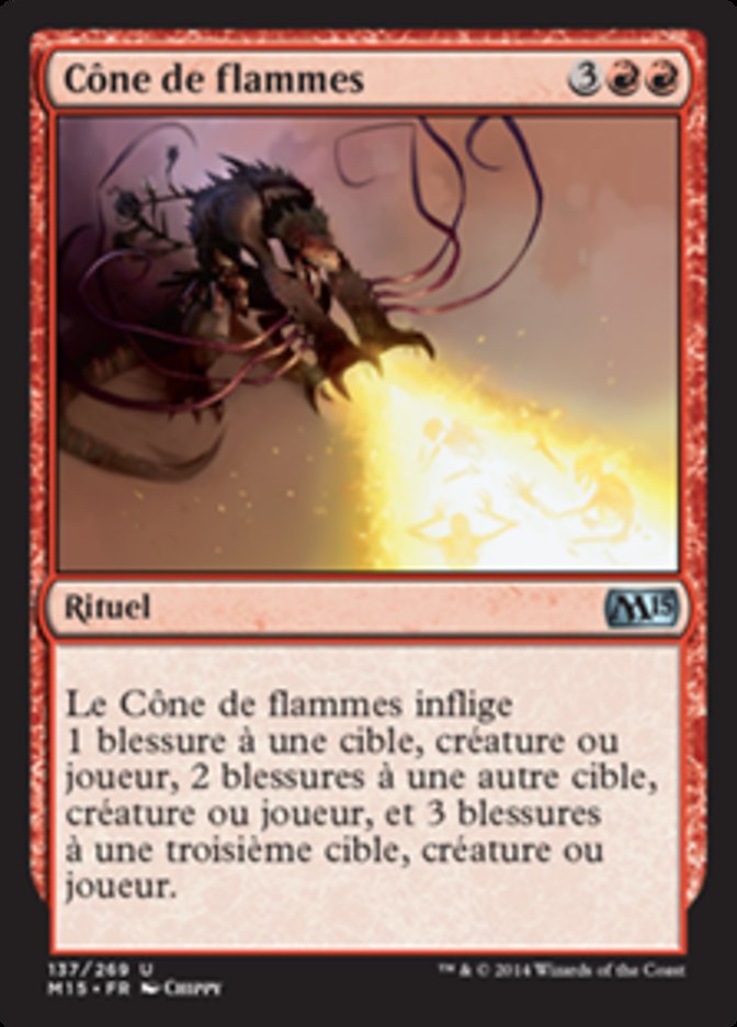 Cone of Flame (Magic 2015 #137)
