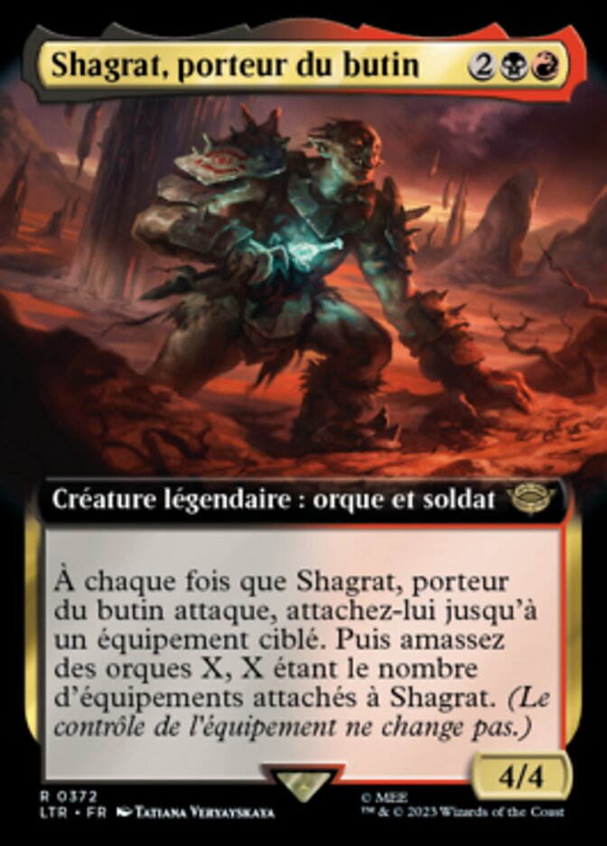 Shagrat, porteur du butin