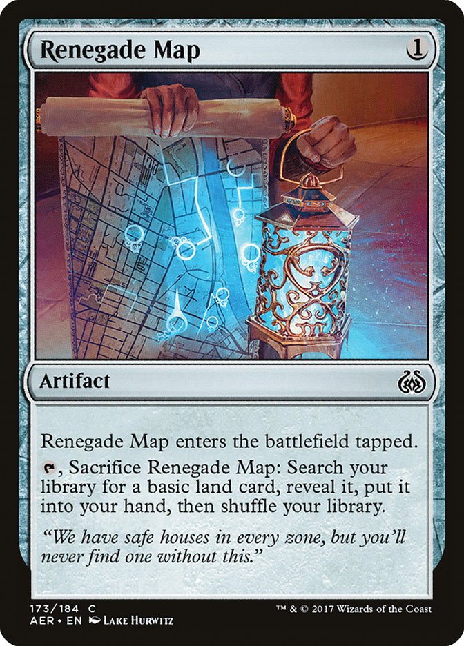 Renegade Map (Aether Revolt #173)