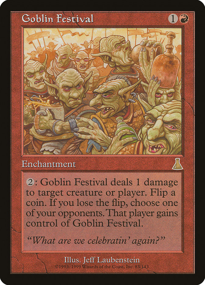 Goblin Festival (Urza's Destiny #83)