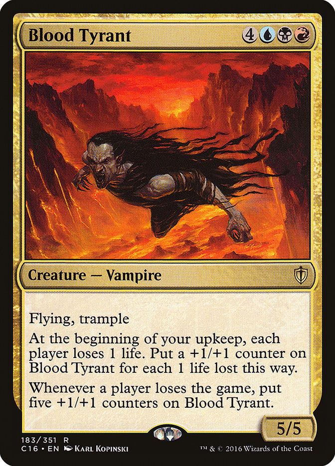 Blood Tyrant (Commander 2016 #183)