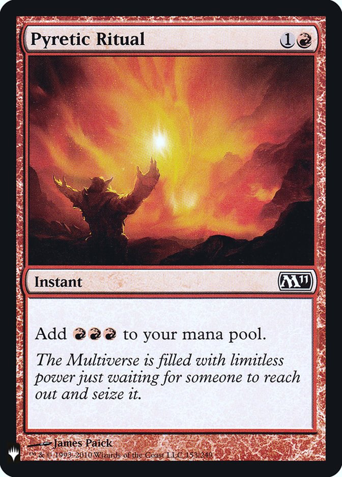 Pyretic Ritual (The List #M11-153)