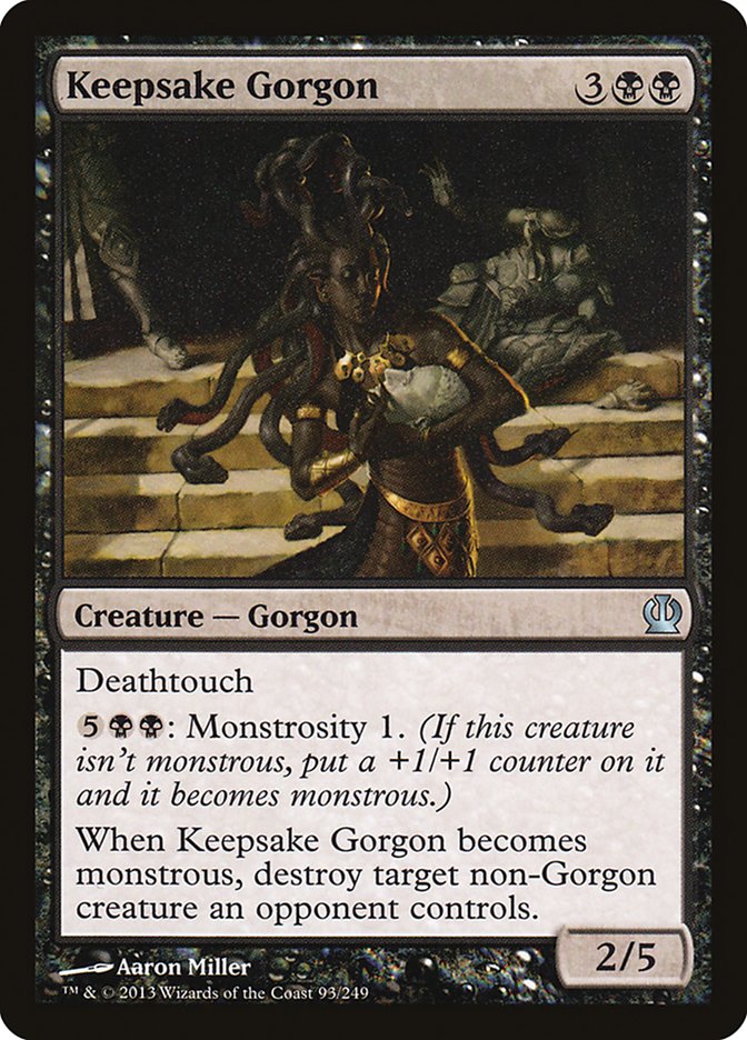 Keepsake Gorgon (Theros #93)