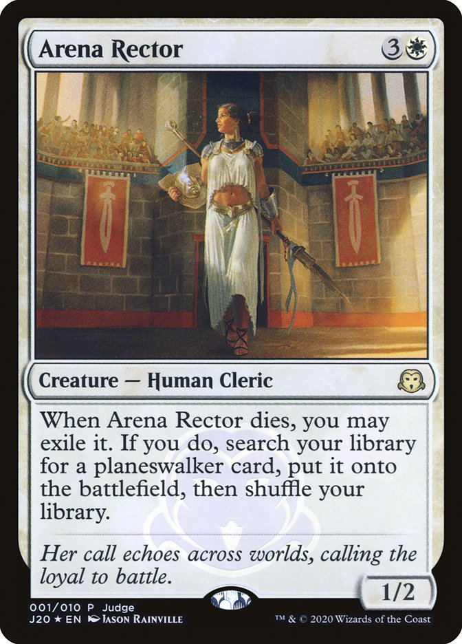 Arena Rector (Judge Gift Cards 2020 #1)
