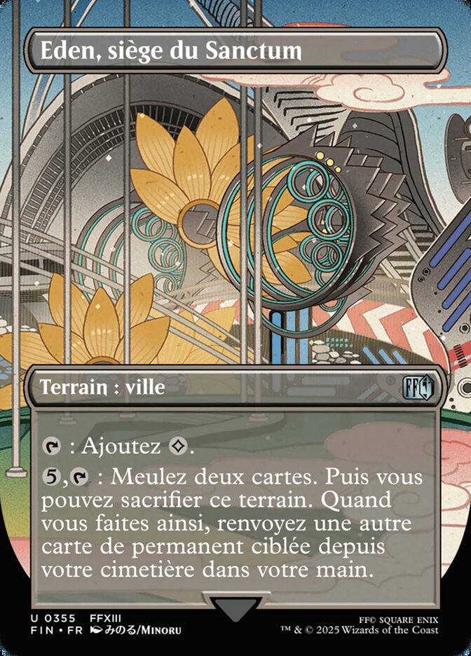 Eden, siège du Sanctum