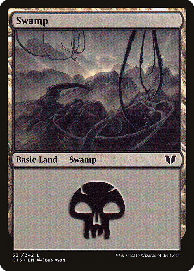 Swamp (Commander 2015 #331)
