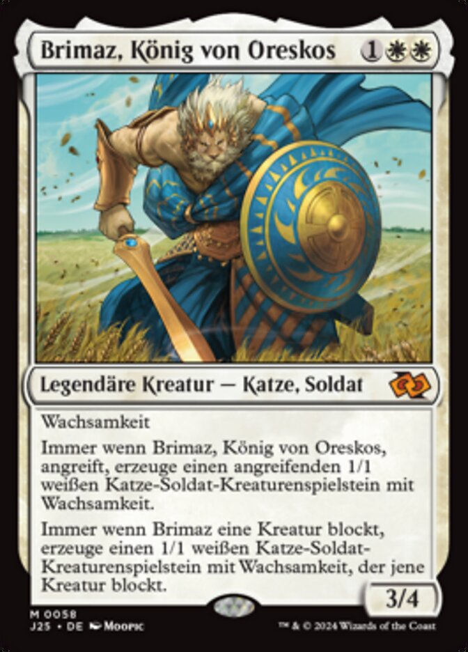 Brimaz, König von Oreskos