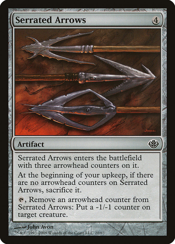 Serrated Arrows (Duel Decks: Garruk vs. Liliana #20)