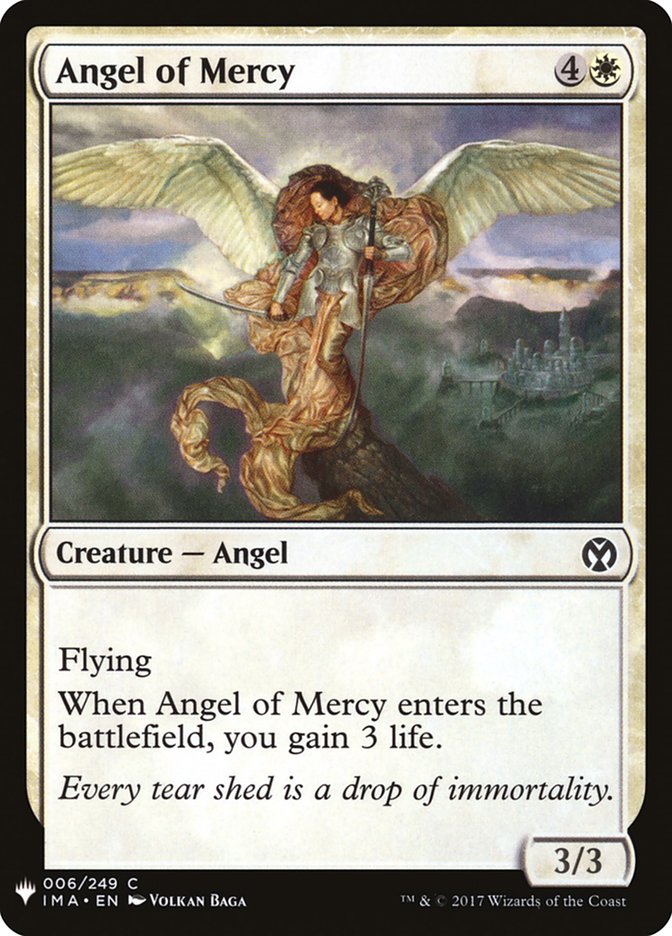 Angel of Mercy (The List #IMA-6)