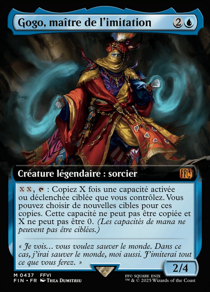 Gogo, maître de l'imitation