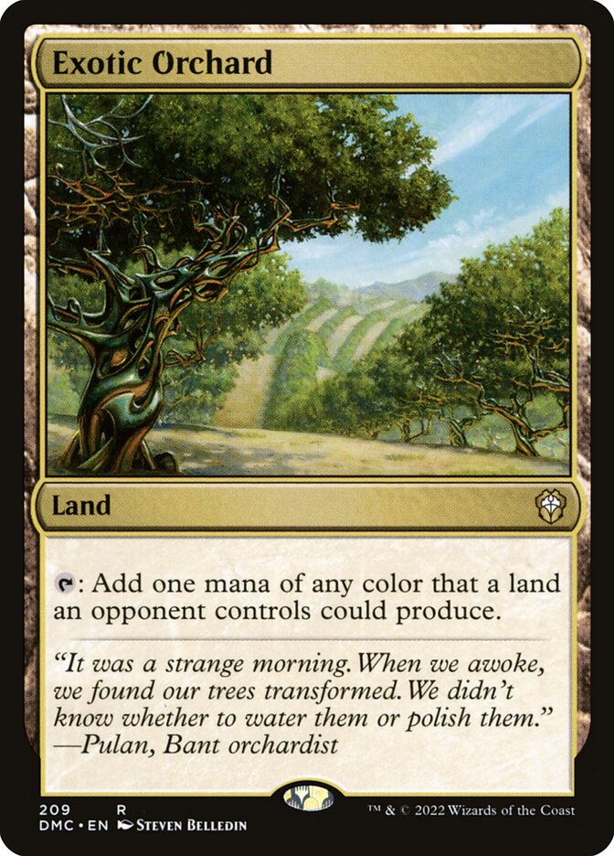 Exotic Orchard (Dominaria United Commander #209)