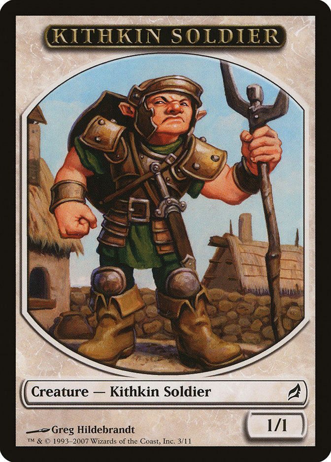 Kithkin Soldier (Lorwyn Tokens #3)