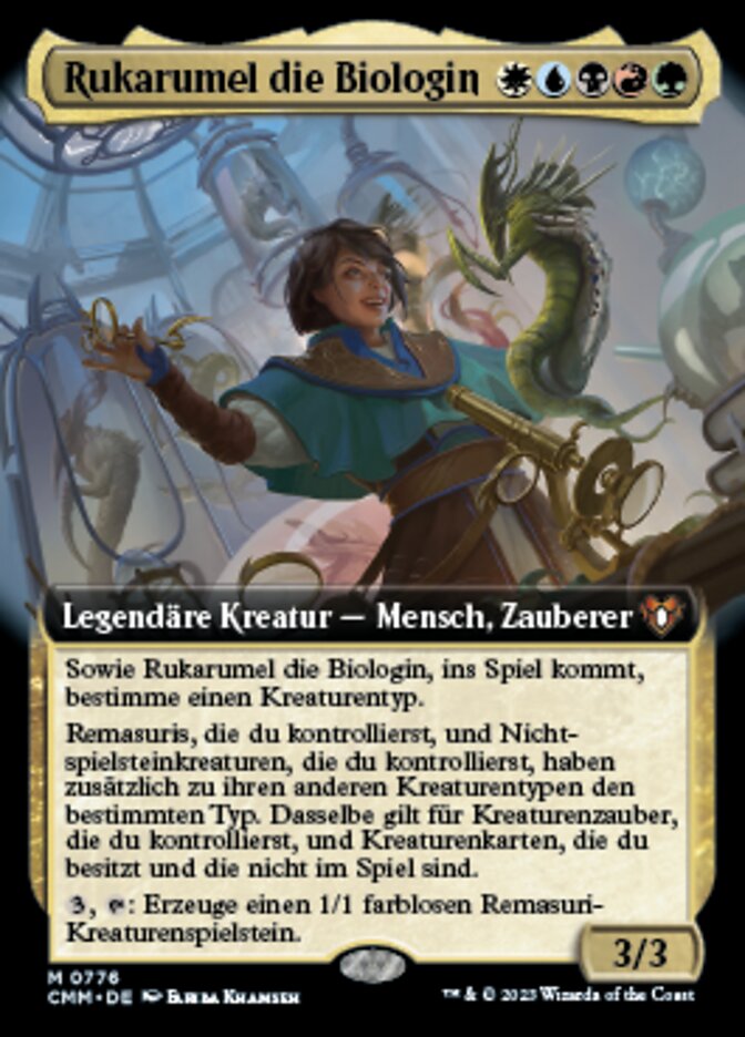 Rukarumel, Biologist (Commander Masters #776)