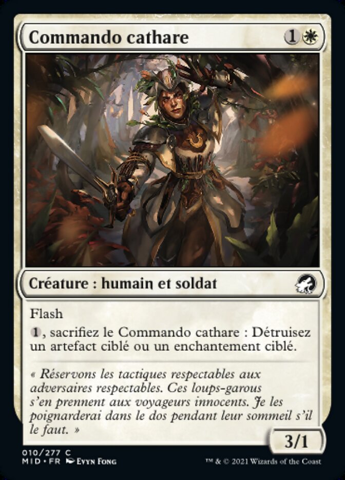 Cathar Commando (Innistrad: Midnight Hunt #10)