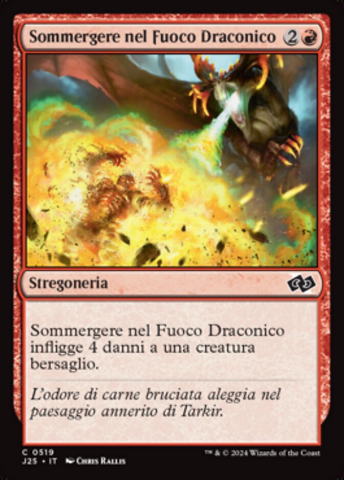 Sommergere nel Fuoco Draconico