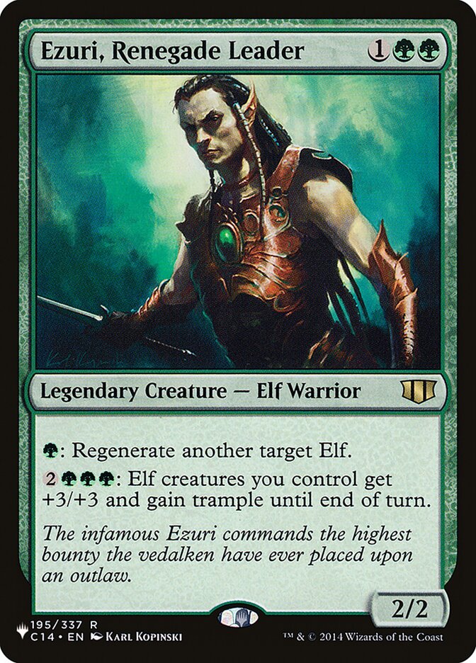 Ezuri, Renegade Leader (The List #C14-195)