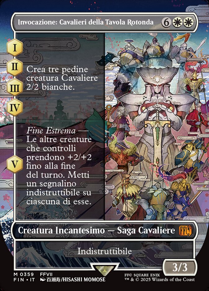 Invocazione: Cavalieri della Tavola Rotonda