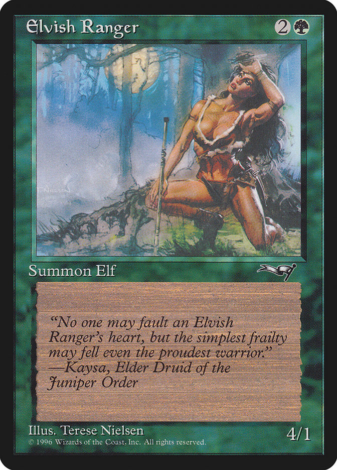 Elvish Ranger (Alliances #88a)