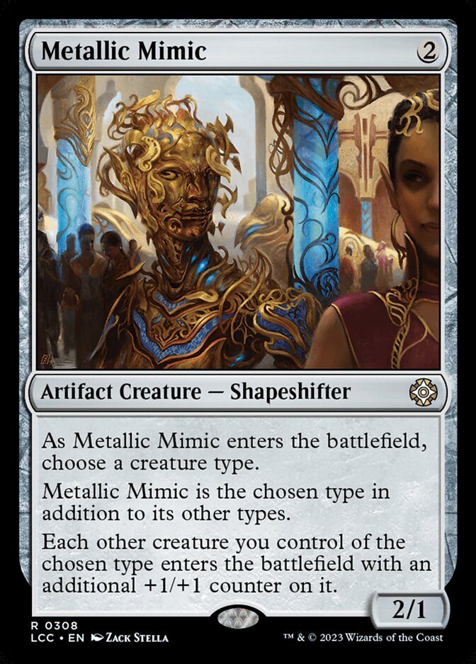 Metallic Mimic (The Lost Caverns of Ixalan Commander #308)