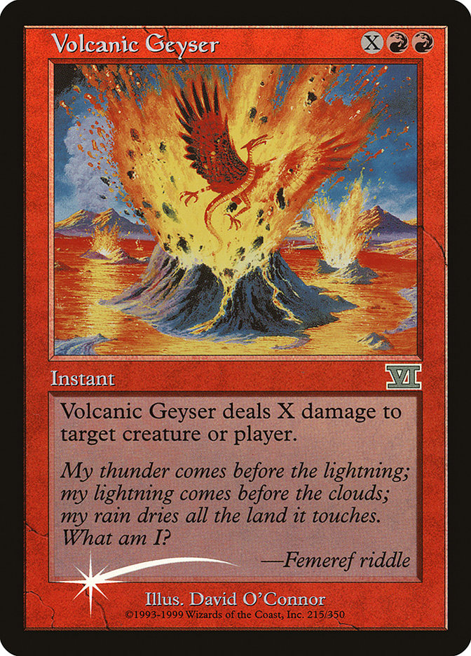 Volcanic Geyser (Friday Night Magic 2000 #4)