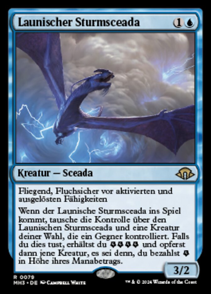 Volatile Stormdrake (Modern Horizons 3 #79)