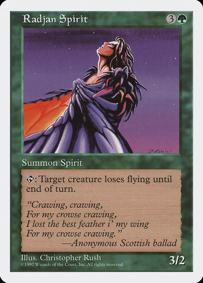 Radjan Spirit (Fifth Edition #320)