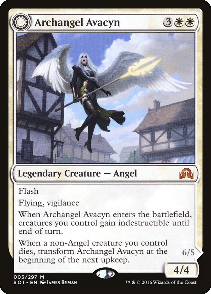 Archangel Avacyn // Avacyn, the Purifier (Shadows over Innistrad #5)