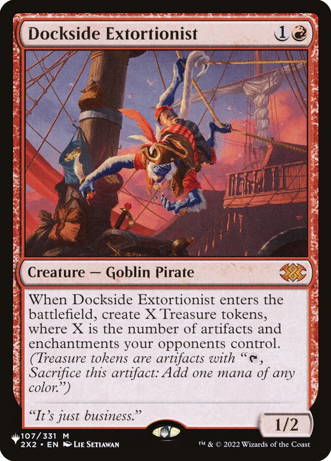 Dockside Extortionist (The List #2X2-107)