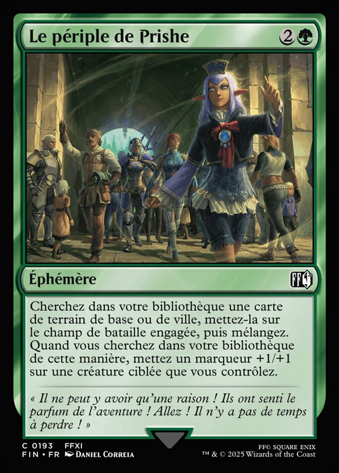 Le périple de Prishe