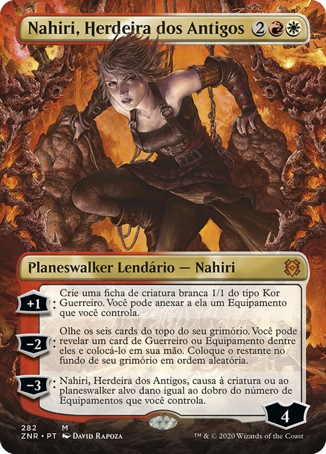 Nahiri, Heir of the Ancients (Zendikar Rising #282)