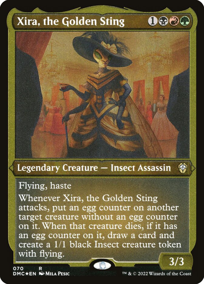 Xira, the Golden Sting (Dominaria United Commander #70)