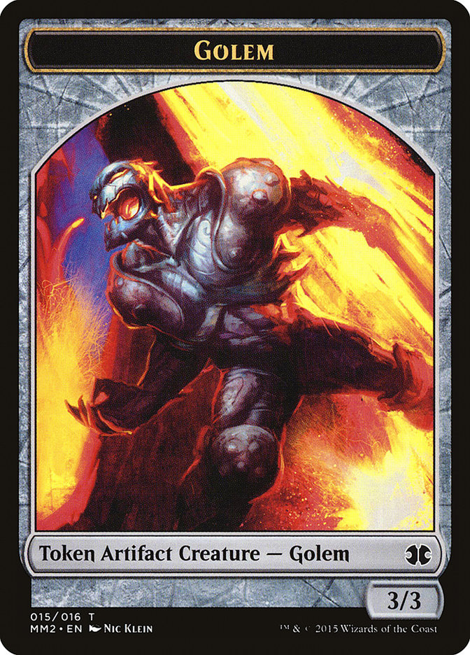 Golem (Modern Masters 2015 Tokens #15)