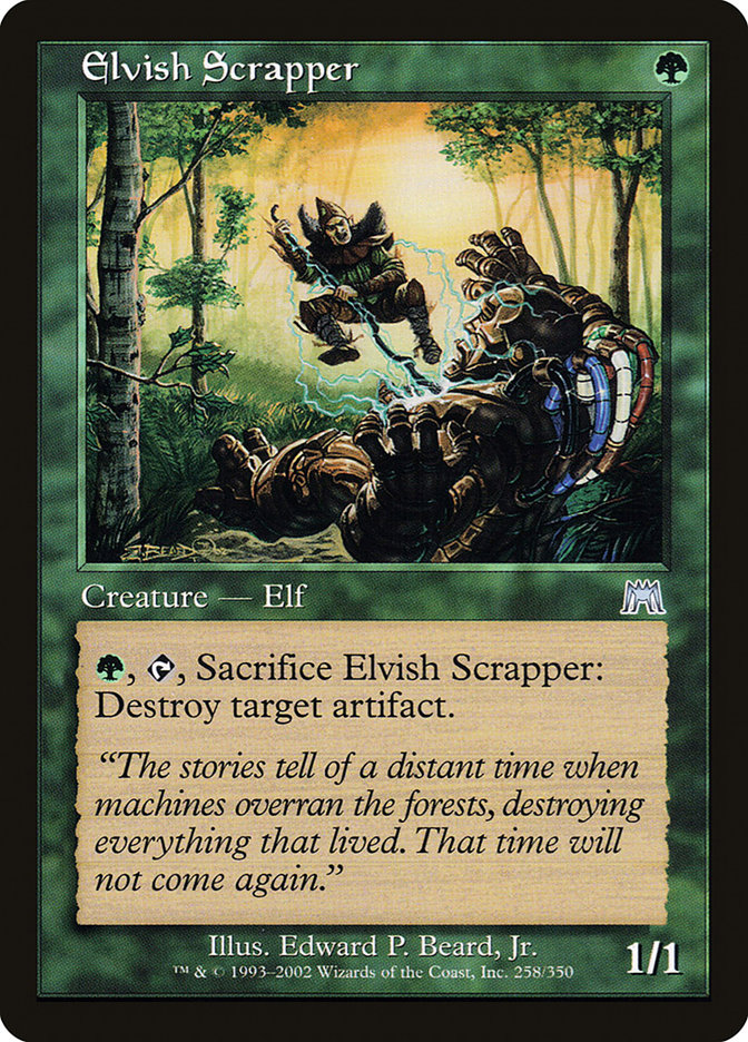 Elvish Scrapper (Onslaught #258)
