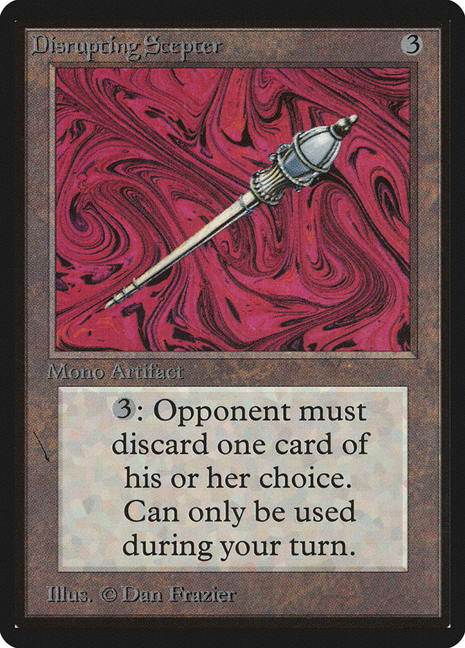Disrupting Scepter (Limited Edition Beta #243)