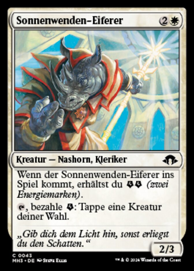 Solstice Zealot (Modern Horizons 3 #43)