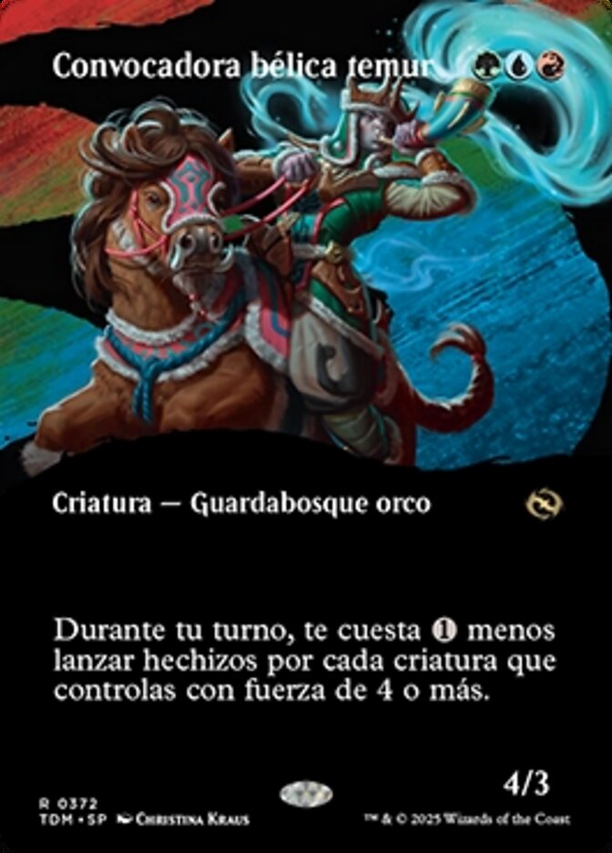 Convocadora bélica temur