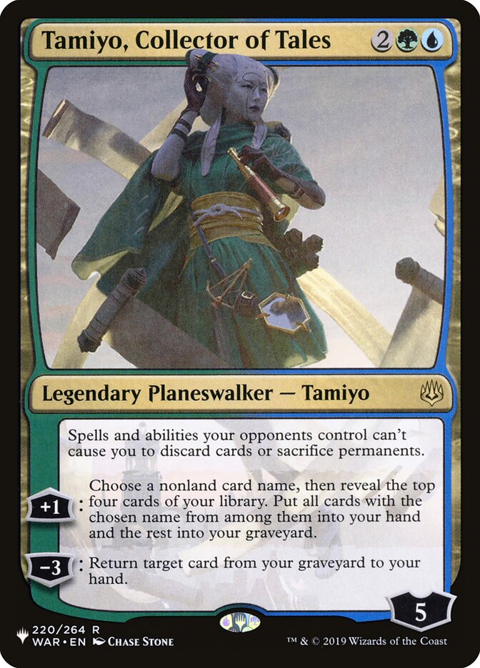 Tamiyo, Collector of Tales (The List #WAR-220)